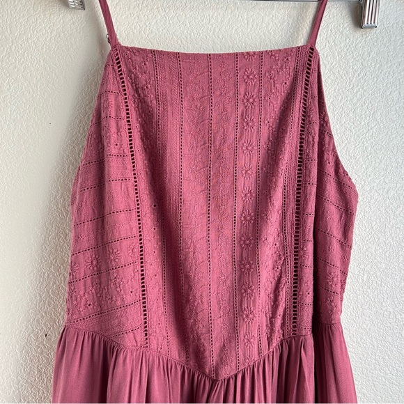 Wild Fable | Embroidered Tiered Mini Dress - Picture 6 of 13